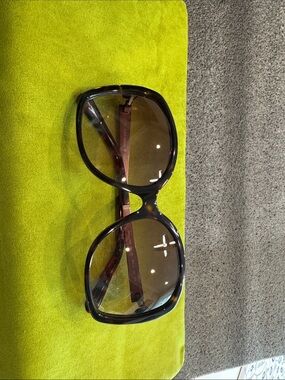kate spade Oversized Tortoiseshell Sunglasses with Brown Gradient Lenses